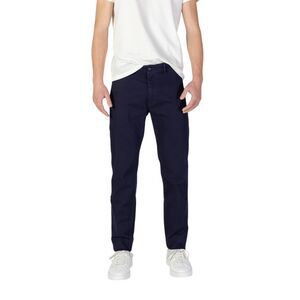 Boss Casual Trousers Classic Fit Men blue Pants
